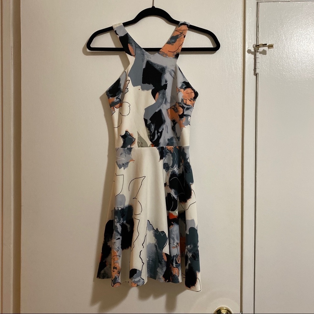 AQUA Floral Dress